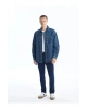 LCW Jeans Orta İndigo Rodeo Regular Fit Uzun Kollu Erkek Jean Gömlek