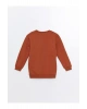 LCW Kids Bisiklet Yaka Erkek Bebek Sweatshirt ve Eşofman Alt 2li