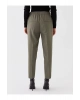 LCWAIKIKI Classic Haki Beli Lastikli Standart Fit Kadın Pantolon
