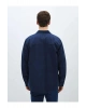 LCW Jeans İndigo Regular Fit Uzun Kollu Erkek Jean Gömlek
