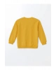 LCW Kids Sari Bisiklet Yaka Uzun Kollu Baskılı Erkek Bebek Sweatshirt ve Eşofman Alt 2li Takım