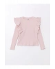 LCW Kids Bisiklet Yaka Basic Kız Çocuk Tişört (W4)