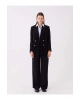LCWAIKIKI Classic Siyah Düz Uzun Kollu Kadın Blazer Ceket