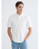 CWAIKIKI Classic Beyaz Regular Fit Erkek Gömlek