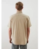 LCWAIKIKI Classic Bej Regular Fit Poplin Erkek Gömlek
