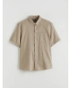 LCWAIKIKI Classic Bej Regular Fit Poplin Erkek Gömlek
