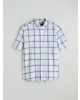 LCWAIKIKI Classic Beyaz Regular Fit Kareli Erkek Gömlek
