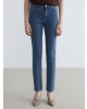 LCWAIKIKI Classic Indigo Yüksek Bel Slim Fit Kadın Jean Pantolon