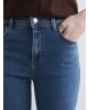LCWAIKIKI Classic Indigo Yüksek Bel Slim Fit Kadın Jean Pantolon