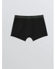 LCW Kids Gri Baskılı Erkek Çocuk Boxer 3lü
