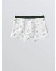 LCW Kids Gri Baskılı Erkek Çocuk Boxer 3lü