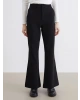 LCW Modest Siyah Beli Lastikli Ispanyol Paça Kadın Pantolon