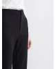 LCW Modest Siyah Beli Lastikli Ispanyol Paça Kadın Pantolon