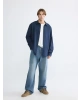 XSIDE Lacivert Regular Fit Poplin Erkek Gömlek