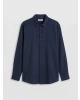 XSIDE Lacivert Regular Fit Poplin Erkek Gömlek