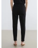 LCWAIKIKI Classic Siyah Beli Lastikli Slim Mom Kadın Jean Pantolon