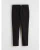 LCWAIKIKI Classic Siyah Beli Lastikli Slim Mom Kadın Jean Pantolon