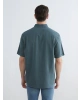 LCWAIKIKI Classic Yeşil Regular Fit Poplin Erkek Gömlek