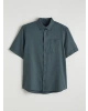 LCWAIKIKI Classic Yeşil Regular Fit Poplin Erkek Gömlek