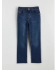 XSIDE Mavi Crop Flare Kadın Jean Pantolon