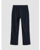 LCW Comfort Lacivert Beli Lastikli Dokulu Kadın Pantolon