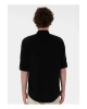 U.S. Polo Assn. U.S. Polo Assn. Comfort Fit Gömlek Yaka Siyah Erkek Gömlek ENZO