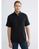 LCWAIKIKI Classic Siyah Regular Fit Poplin Erkek Gömlek