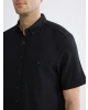 LCWAIKIKI Classic Siyah Regular Fit Poplin Erkek Gömlek