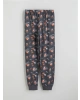 LCW Kids Turuncu Baskılı Erkek Çocuk Pijama Takımı
