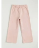 LCW Kids Pembe Beli Lastikli Çiçekli Kız Çocuk Pantolon