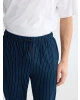 LC WAIKIKI Lacivert Standart Kalıp Çizgili Erkek Pijama Altı