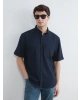 LCWAIKIKI Classic Lacivert Regular Fit Erkek Gömlek