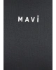 Mavi Logo Baskılı Antrasit Tişört
