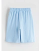 LCW Kids Mavi Baskılı Erkek Çocuk Pijama Şort 2li