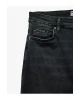 Koton Mom Slim Siyah Kadın Jean Pantolon
