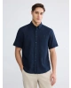 LCWAIKIKI Classic Lacivert Regular Fit Poplin Erkek Gömlek