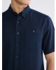 LCWAIKIKI Classic Lacivert Regular Fit Poplin Erkek Gömlek