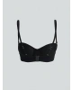 LCW DREAM Siyah Çıkarılabilir Askılı Dolgusuz Kadın Bikini Üstü