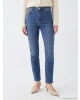 LCW Modest Indigo Mom Fit Kadın Jean Pantolon