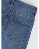 LCW Modest Indigo Mom Fit Kadın Jean Pantolon