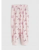 LCW Kids Mavi Kurdele Baskılı Kız Çocuk Pijama Takım