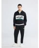 XSIDE Siyah Regular Fit Erkek Jogger Eşofman Altı