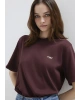 Mavi Jeans Baskılı Bordo Tişört