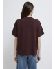 Mavi Jeans Baskılı Bordo Tişört