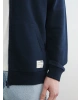 XSIDE Lacivert Kapüşonlu Erkek Fermuarlı Sweatshirt