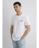 Mavi Jeans Baskılı Beyaz Tişört