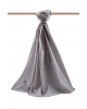 Vissona LÜKS MEDİNE İPEĞİ V DESENLİ GRİ RENKLİ 75X195 KIRIŞMAZ ŞAL MOSS KREP DİKİŞ TİPİ İTALYAN DİKİŞLİ