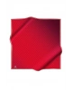 Vissona %100 Twill İpek Monogram Desenli Kırmızı Renkli 90x90 Eşarp Dikim Şekli : El Dikişi