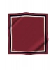 Vissona %100 Twill İpek Leopar Desenli Bordo Renkli 90x90 Eşarp Dikim Şekli : El Dikişi