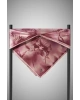 Vissona 100% Twill İpek Çiçek Desenli Pudra Renkli 90x90 Dikim Şekli : El Dikişi Eşarp